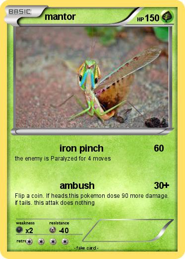 Pokemon mantor