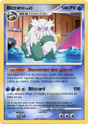 Pokemon Blizzaroi