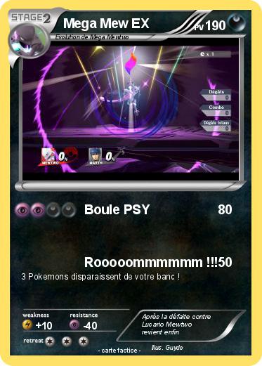 Pokemon Mega Mew EX