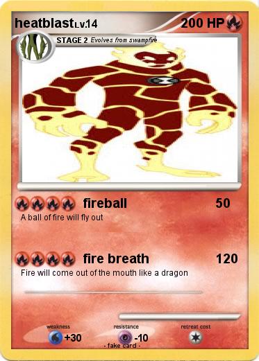 Pokemon heatblast