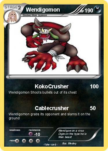 Pokemon Wendigomon