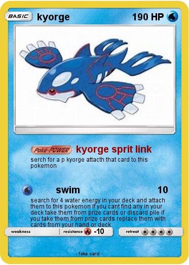 Pokemon kyorge