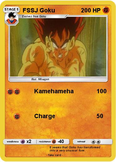 Pokemon FSSJ Goku