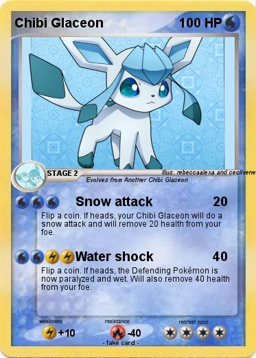 Pokemon Chibi Glaceon
