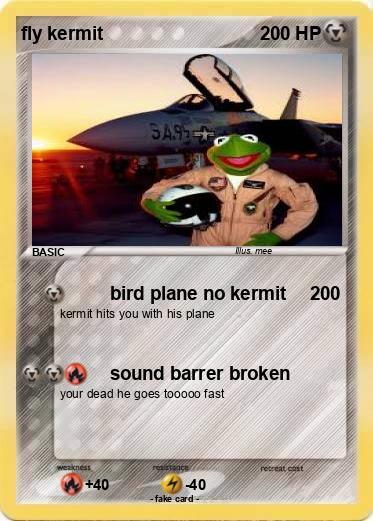 Pokemon fly kermit