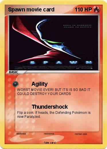 Pokemon Spawn movie card