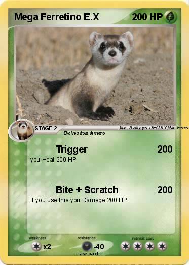 Pokemon Mega Ferretino E.X