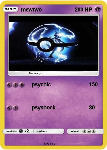 Pokemon mewtwo