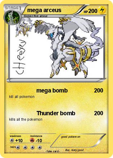 Pokemon mega arceus