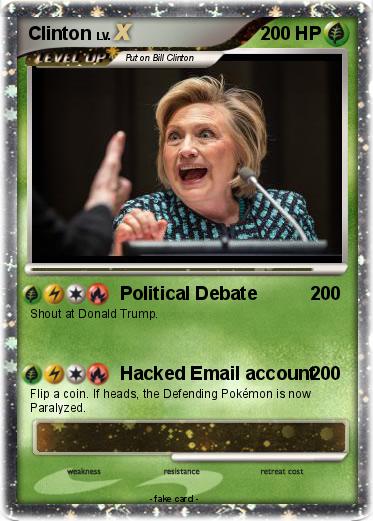 Pokemon Clinton