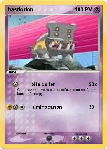Pokemon bastiodon