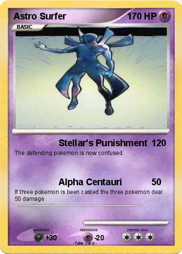 Pokemon Astro Surfer
