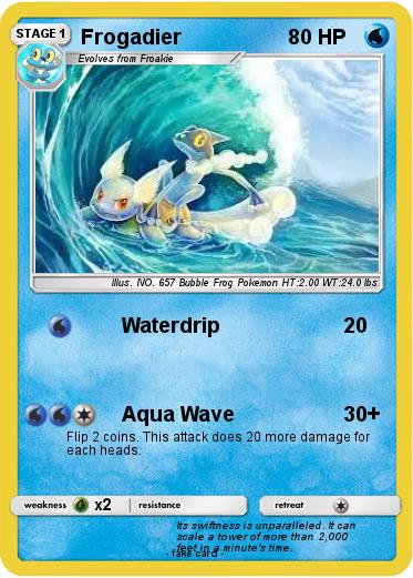 Pokemon Frogadier
