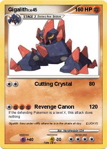 Pokemon Gigalith