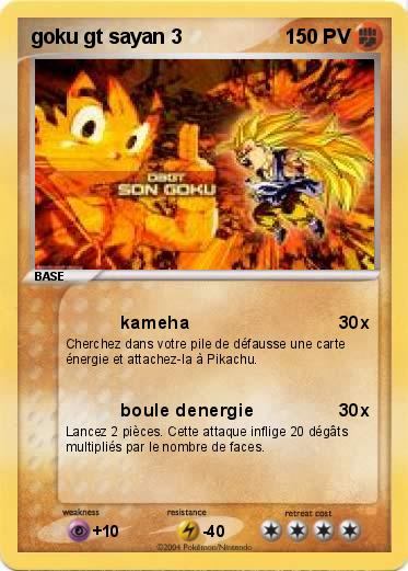 Pokemon goku gt sayan 3