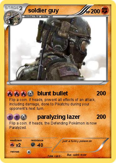 Pokemon soldier guy