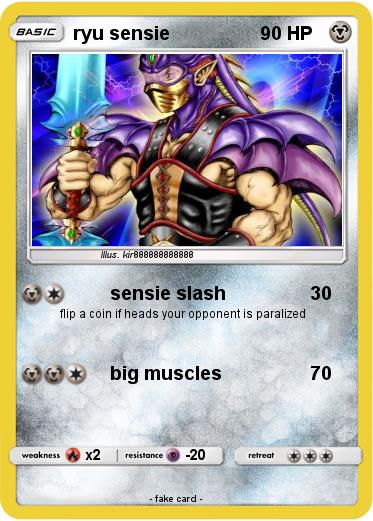 Pokemon ryu sensie