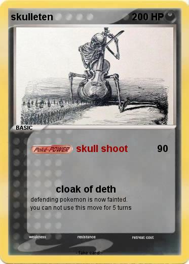 Pokemon skulleten