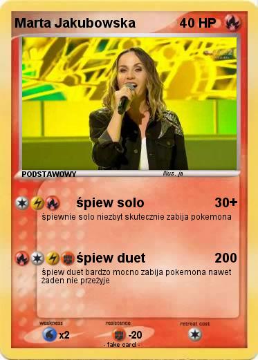 Pokemon Marta Jakubowska