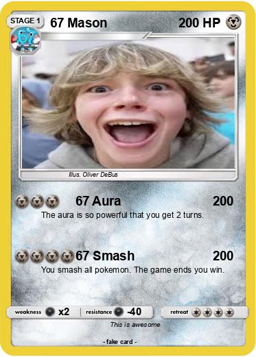 Pokemon 67 Mason