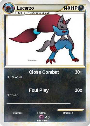 Pokemon Lucarzo