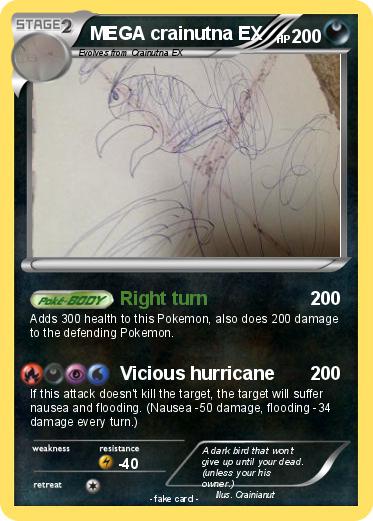 Pokemon MEGA crainutna EX