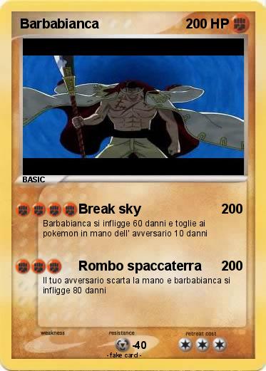 Pokemon Barbabianca