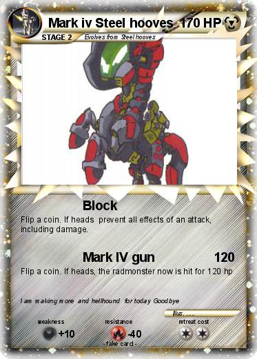 Pokemon Mark iv Steel hooves