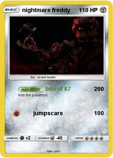 Pokemon nightmare freddy