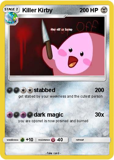 Pokemon Killer Kirby