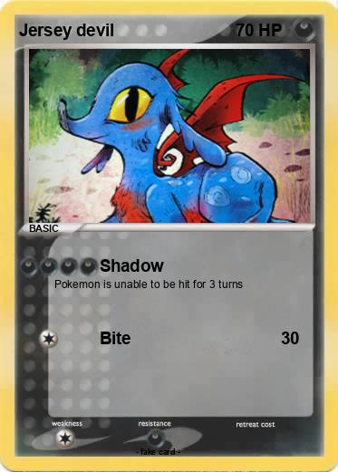 Pokemon Jersey devil