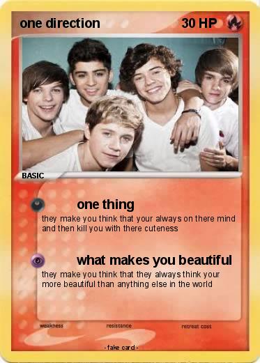 Pokemon one direction