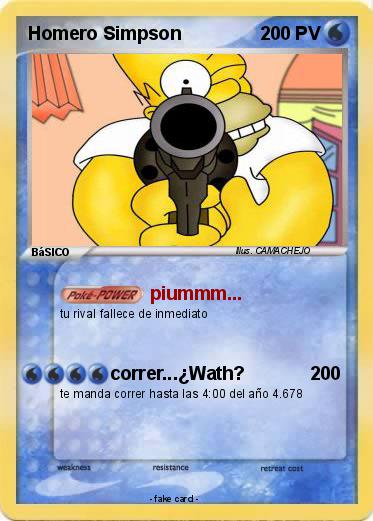 Pokemon Homero Simpson