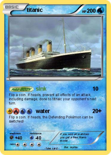 Pokemon titanic