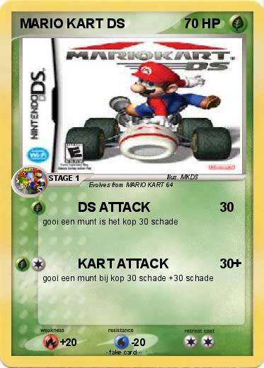 Pokemon MARIO KART DS