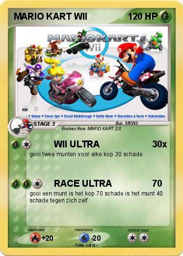 Pokemon MARIO KART WII