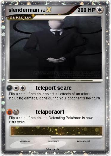 Pokemon slenderman