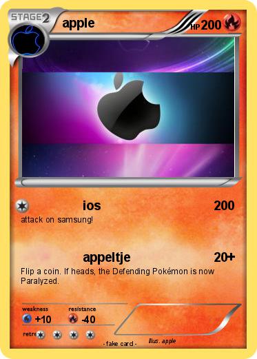 Pokemon apple