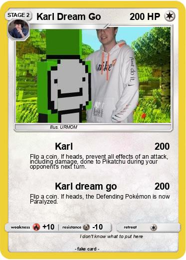 Pokemon Karl Dream Go