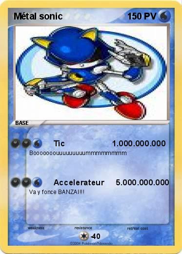 Pokemon Métal sonic