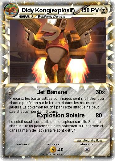 Pokemon Didy Kong(explosif)