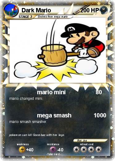 Pokemon Dark Mario