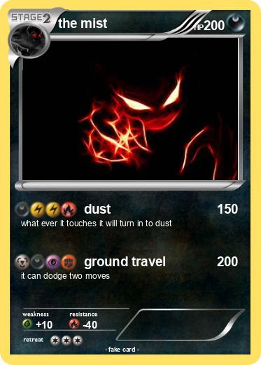 Pokemon the mist
