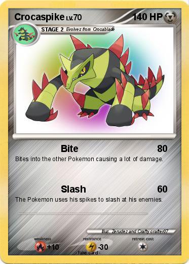 Pokemon Crocaspike