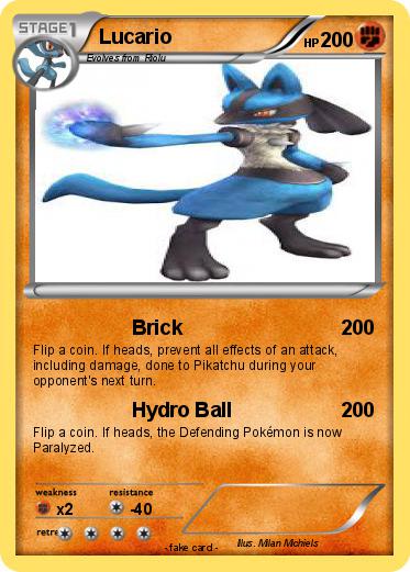 Pokemon Lucario