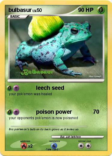 Pokemon bulbasur