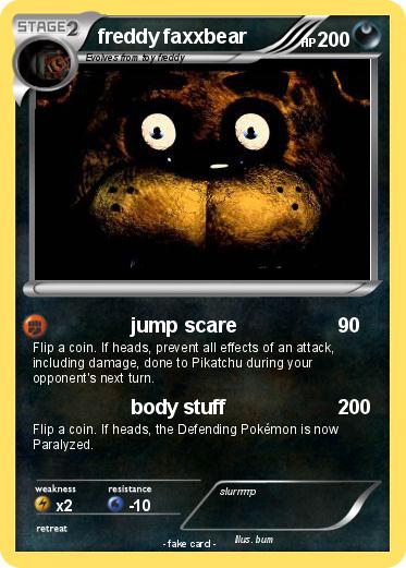 Pokemon freddy faxxbear