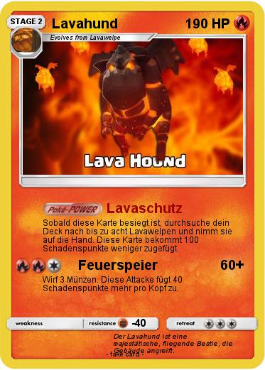 Pokemon Lavahund
