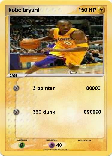 Pokemon kobe bryant