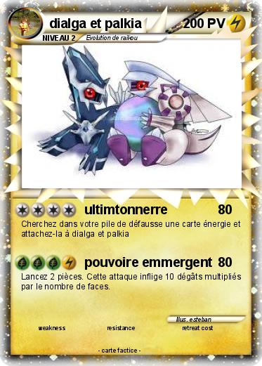 Pokemon dialga et palkia